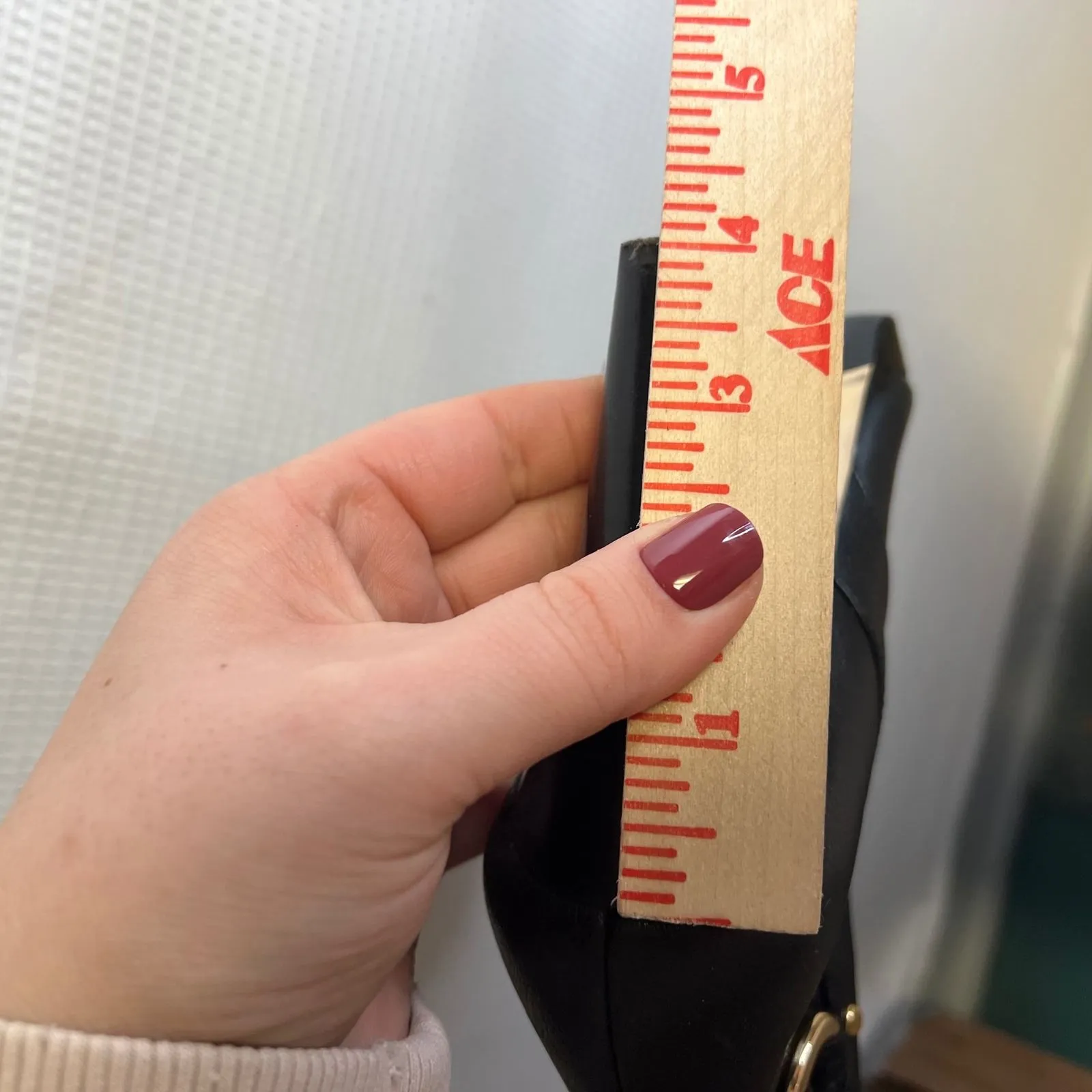 Banana Republic Black Leather Pointed Toe Heeled Ankle Boots Women's Size 8 - Image 8