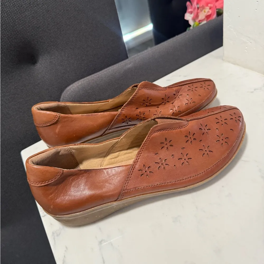 Clarks everlay dairyn Brown Leather Women's Loafers - Image 3