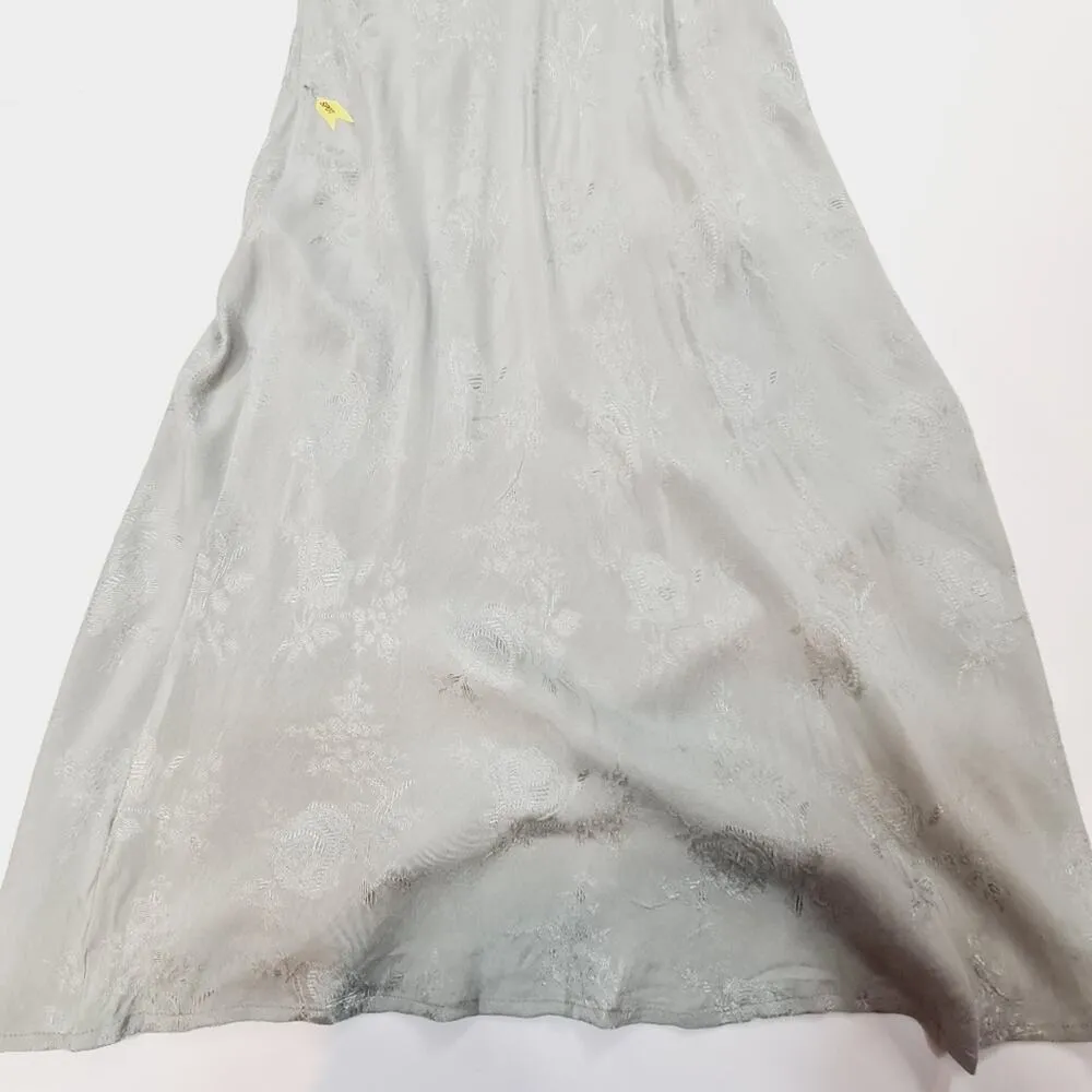 Tularosa Natalie Embroidered Midi Dress in Blue Abyss Small - Image 12