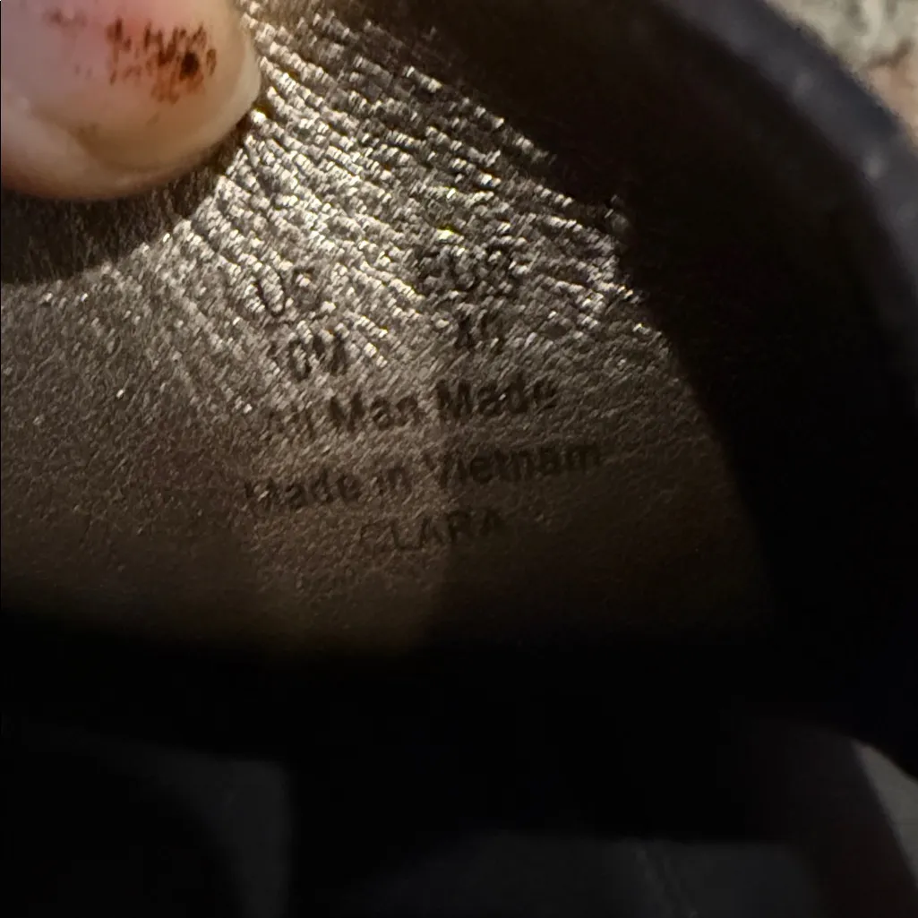 Circus by Sam Edelman Black and Brown Wedge Sandals size 10 - Image 3