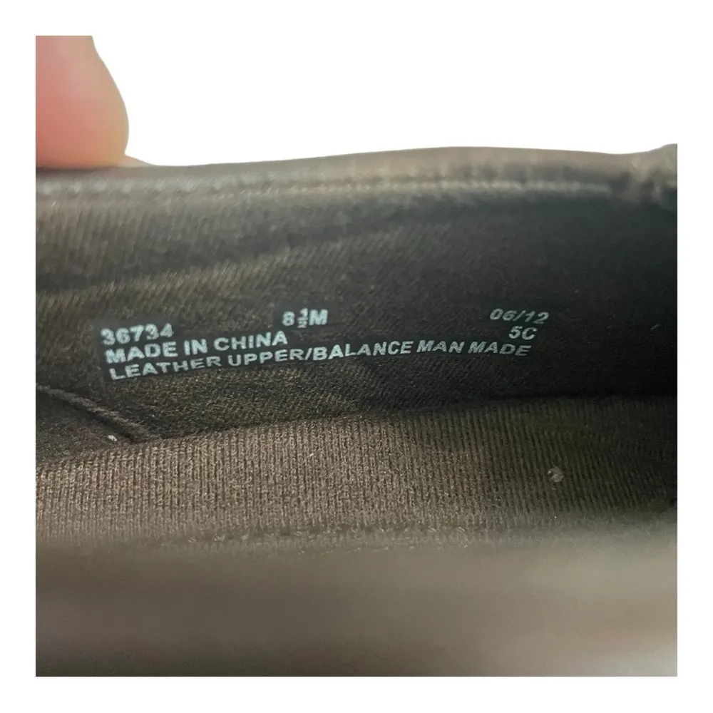 Clarks Bendables Womens Sz 8.5
Shoes Comfort Heels Slip On Zipper
Leather Brown - Image 11