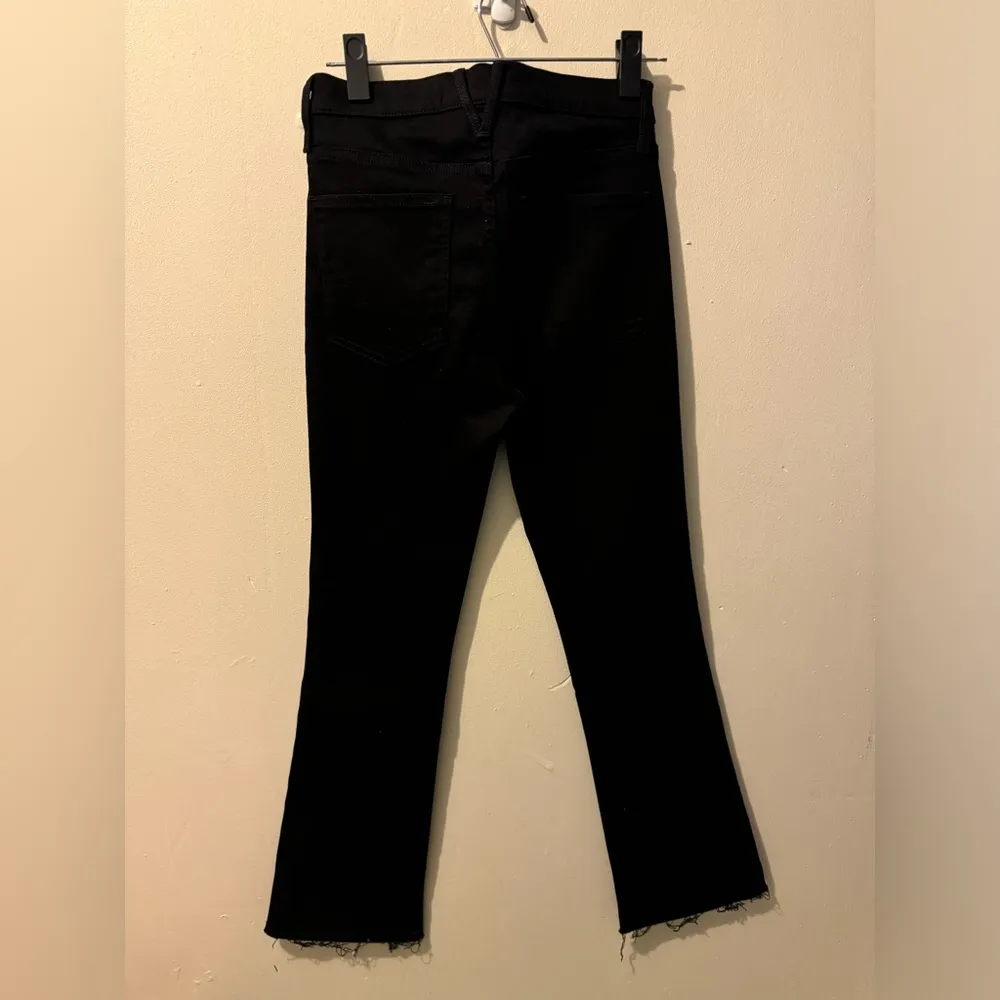 Veronica Beard Carolyn Baby Boot High Rise Jeans Raven Tux Stripe size 25 - Image 3