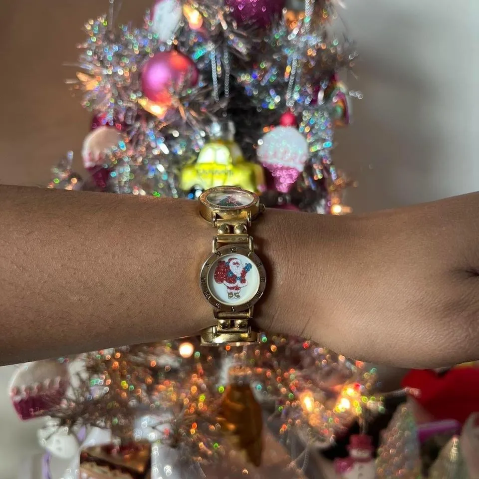 GOLD LAFAYETTE CHRISTMAS WATCH - Image 2