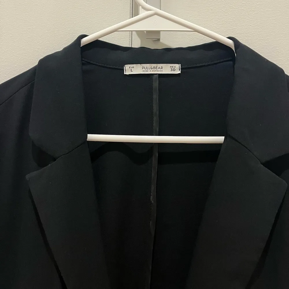 Pull & Bear black casual jacket size L women’s Size L - Image 4