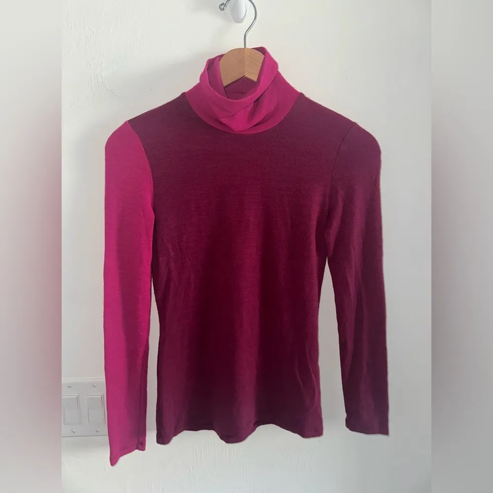 SFIZIO‎ Pink Two Tone Turtleneck Sz S - Image 5