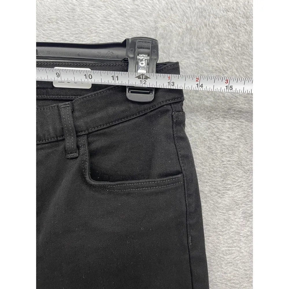 J. Brand Women's Black Denim Jeans Alana Veneration Destruct Size 27 Small - Image 10