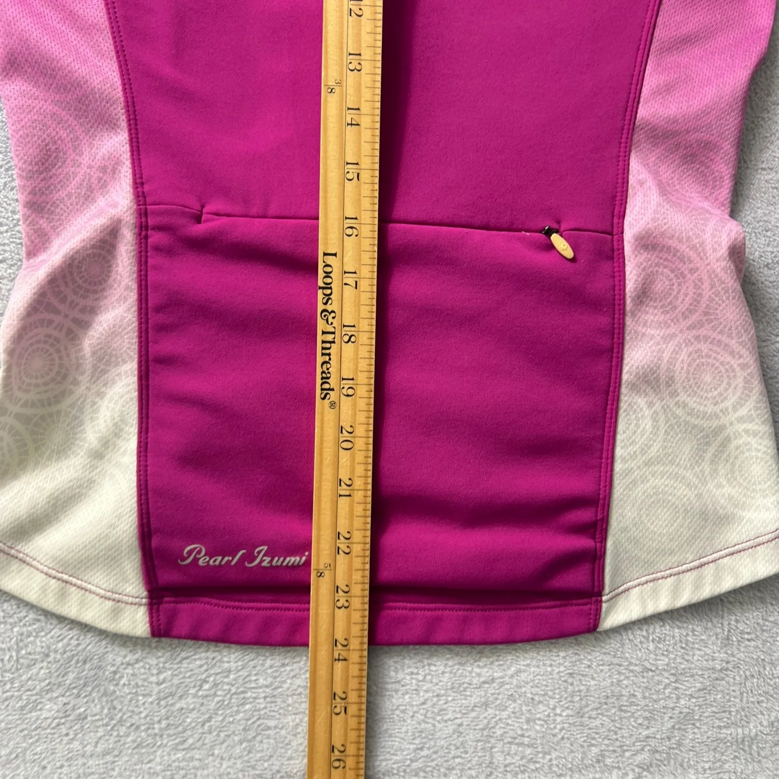 Pearl Izumi Full Zip Cycling Jacket Women Small Purple Thermal Athletic Training - Image 8