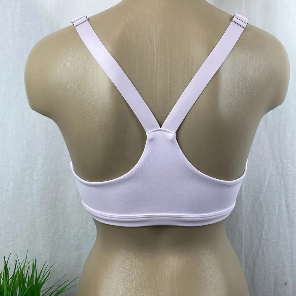 Athleta  Pink Wire Free Front Close Racerback Lightly Lined Bra S - Image 2
