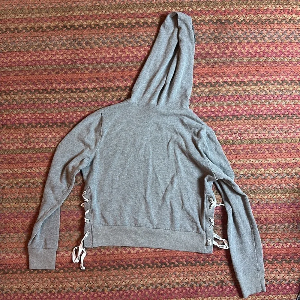 PINK VICTORIAS SECRET SAN FRANCISCO GIANTS BASEBALL HOODIE SWEATSHIRT - Image 5