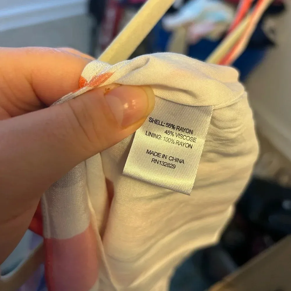 NWT L’ACADEMIE STRIPED OFF SHOULDER RUFFLE BLOUSE - Image 5