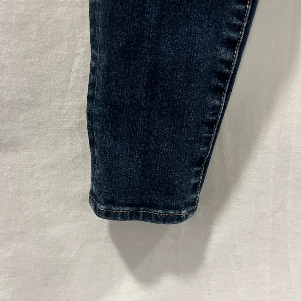 American Eagle Super Stretch X4 Jegging Denim Jeans Womens 6 Long Dark Wash Tall - Image 2