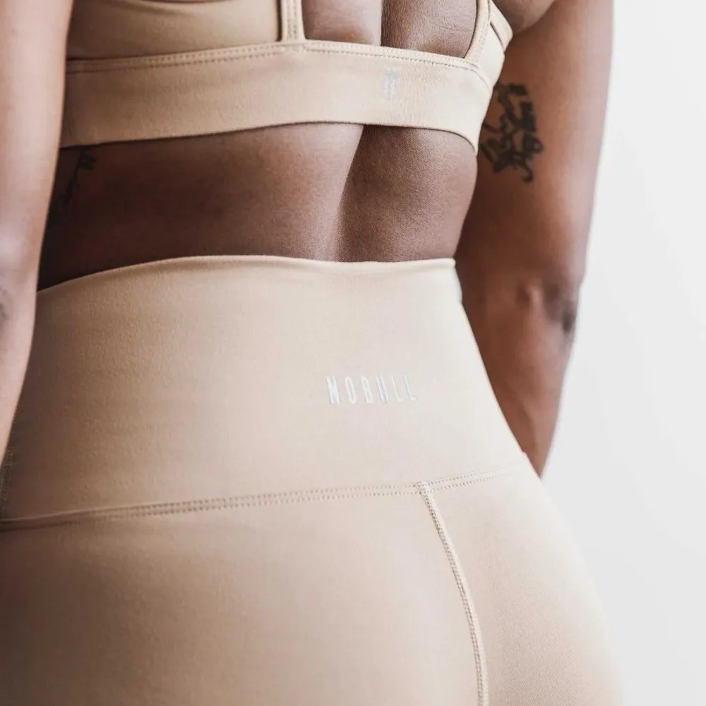 NWT NOBULL High-Rise Tight 28” - Small - Matte Sand (Tan) - Image 3
