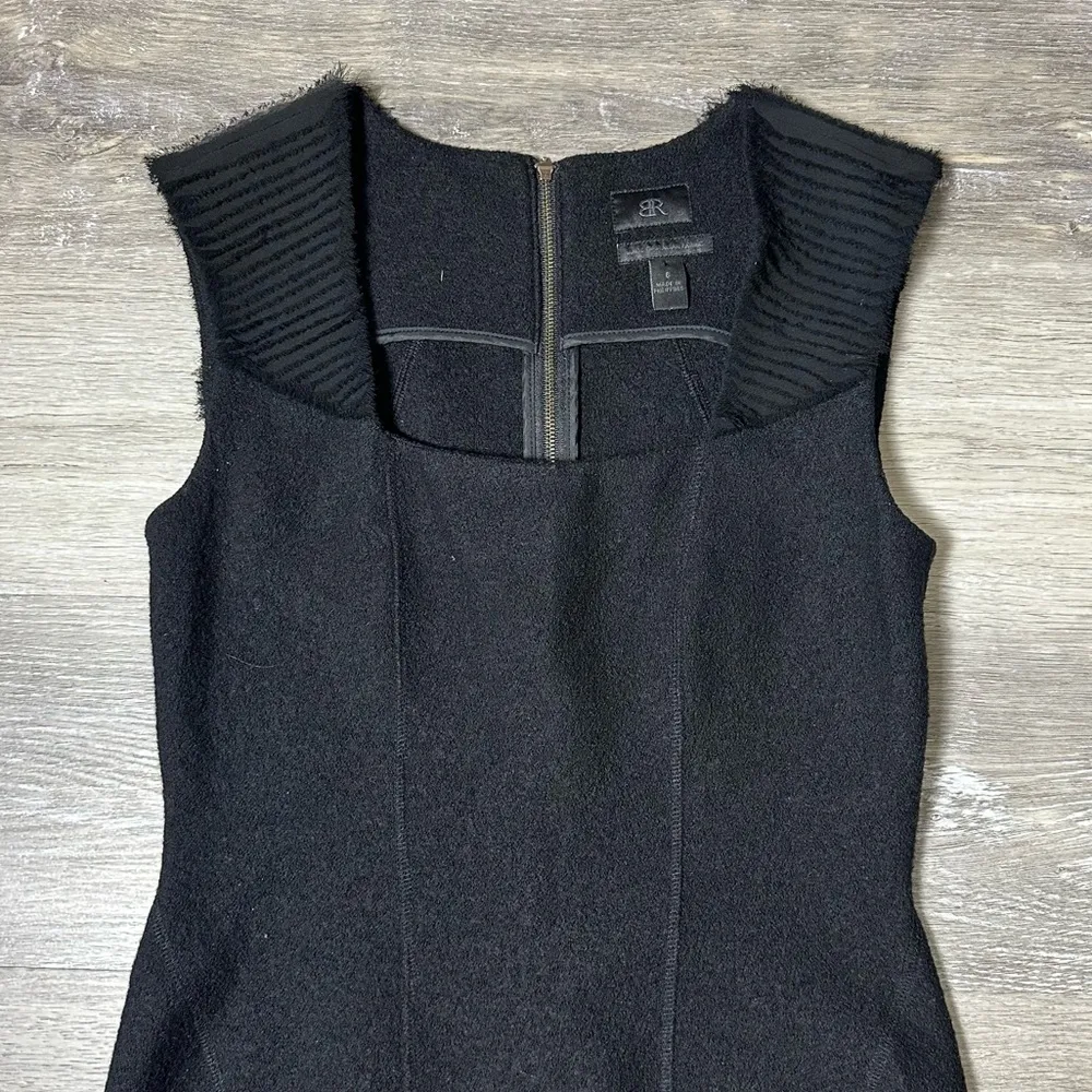 Banana Republic Italian Wool Black Dress - Image 2