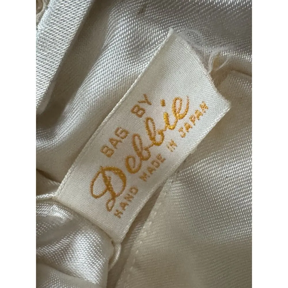 VTG Beaded Purse Bag by Debbie Made in Japan Flapper Night Out Chain READ - Image 4