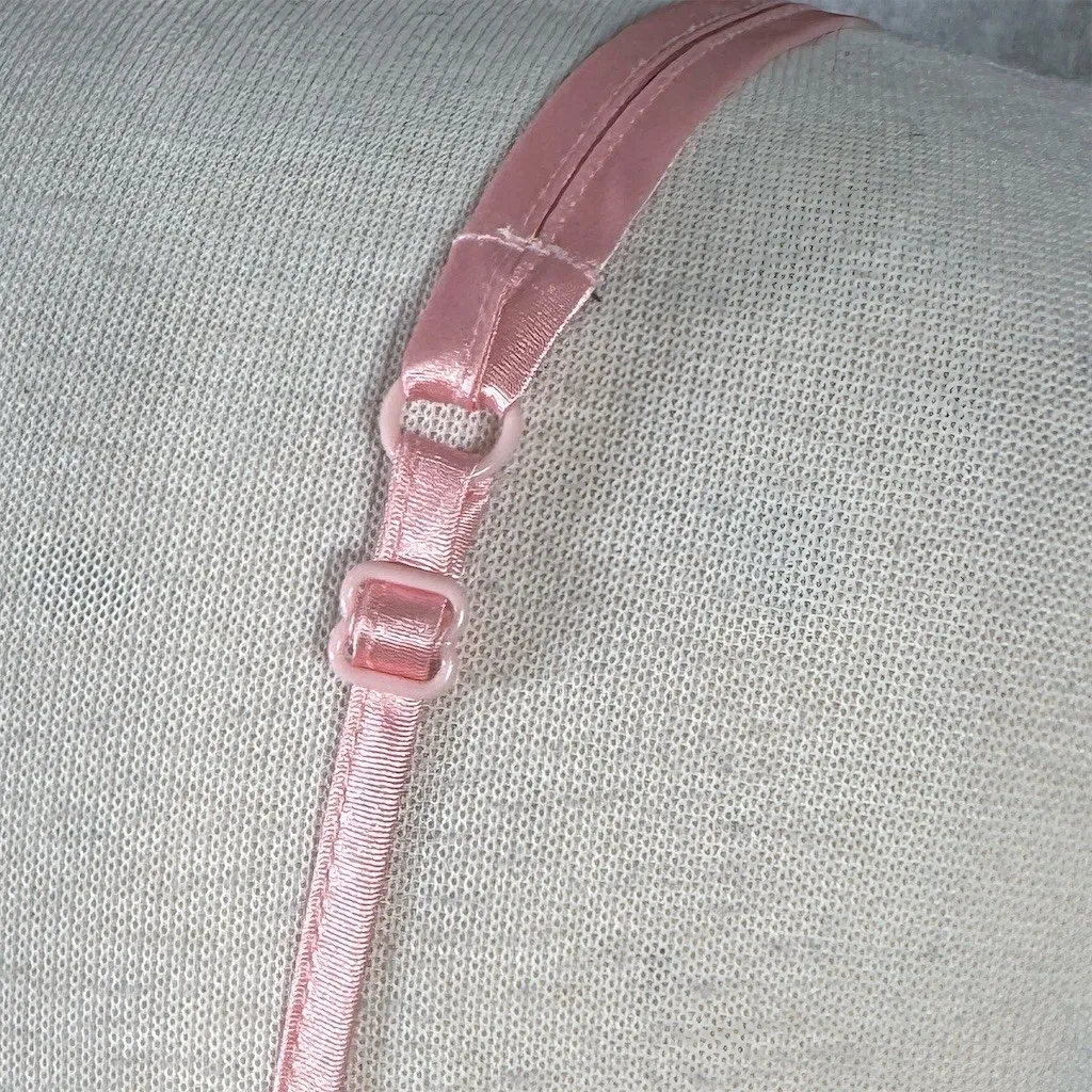 Cabernet Sleepwear Chemise Nightgown Womens Size S Pink Satin - Image 5