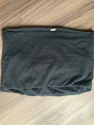 Black Tube Top Size M - Image 2