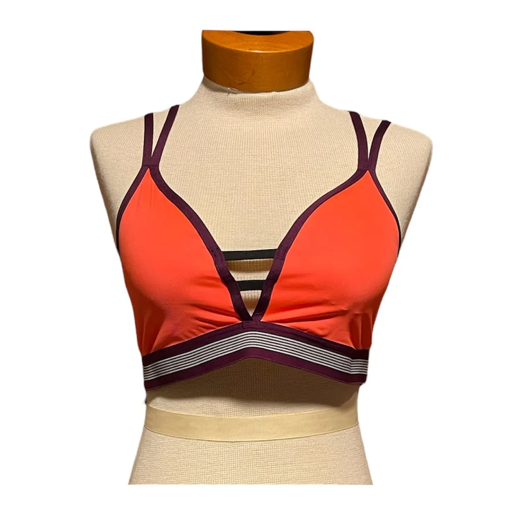 Victoria’s Secret Sport Woman’s Athletic Neon Bra Size Large - Image 2