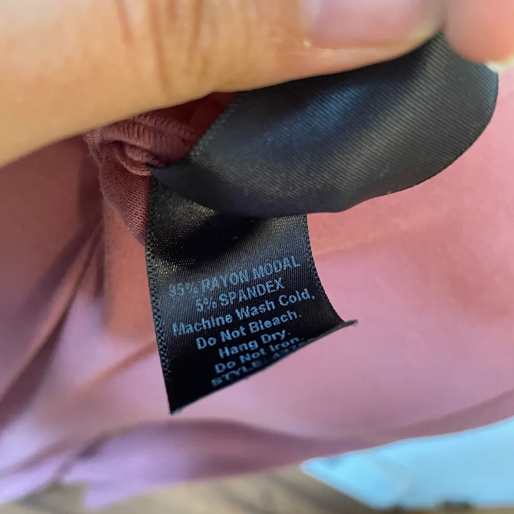 Angels & Dora Modest Mauve Pink Long Sleeve Dress - Image 5