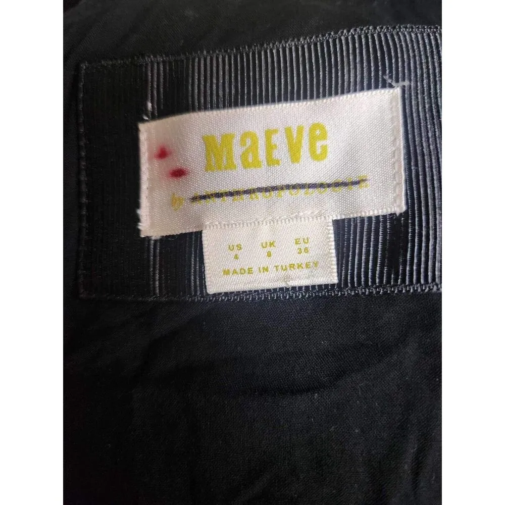 Anthropologie Maeve Embroidered Lace Mini Dress Size 4. A48 - Image 8