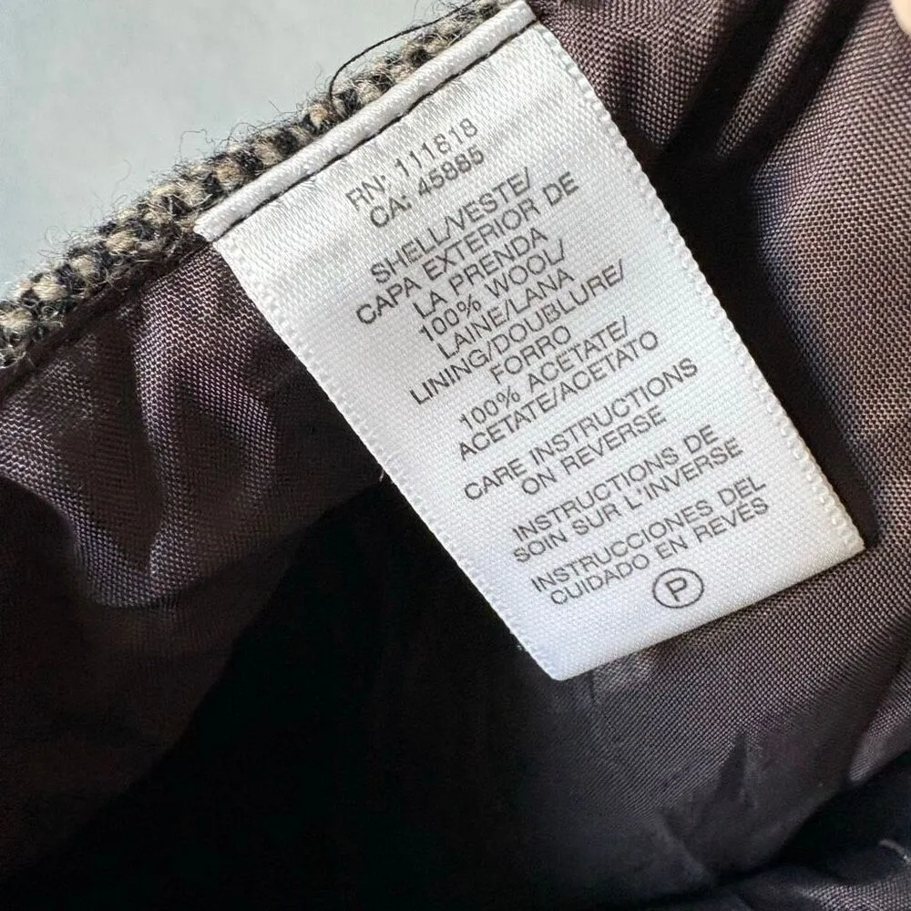 Michael Kors Wool Fit & Flare Skirt Size 12 Career Wear Office - Image 5