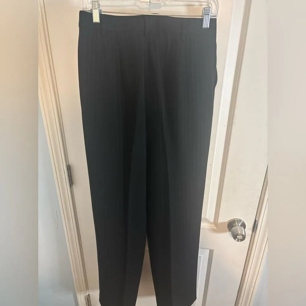 Ellen Tracy vintage Black Pinstripe Dress Pants trousers size 6 EUC - Image 3