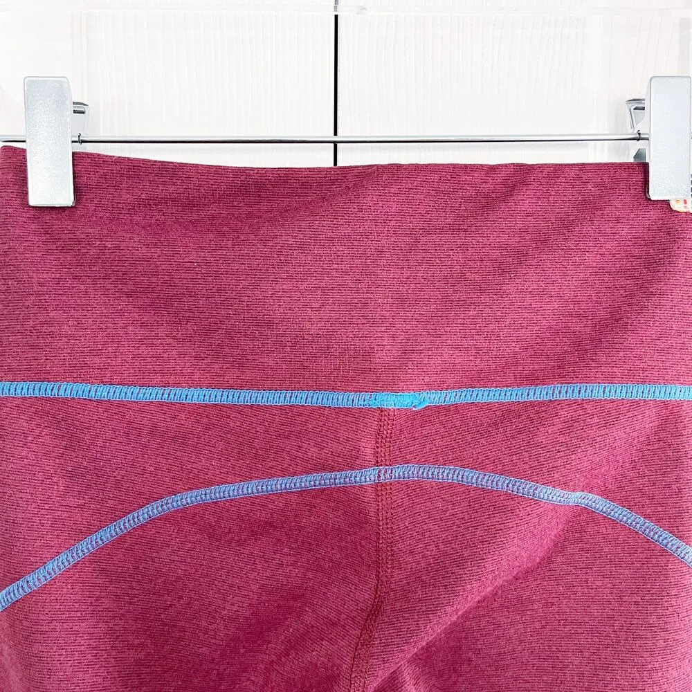 Weekend Sport by Marine Layer Mia Sport Legging in Rosewood - Image 7