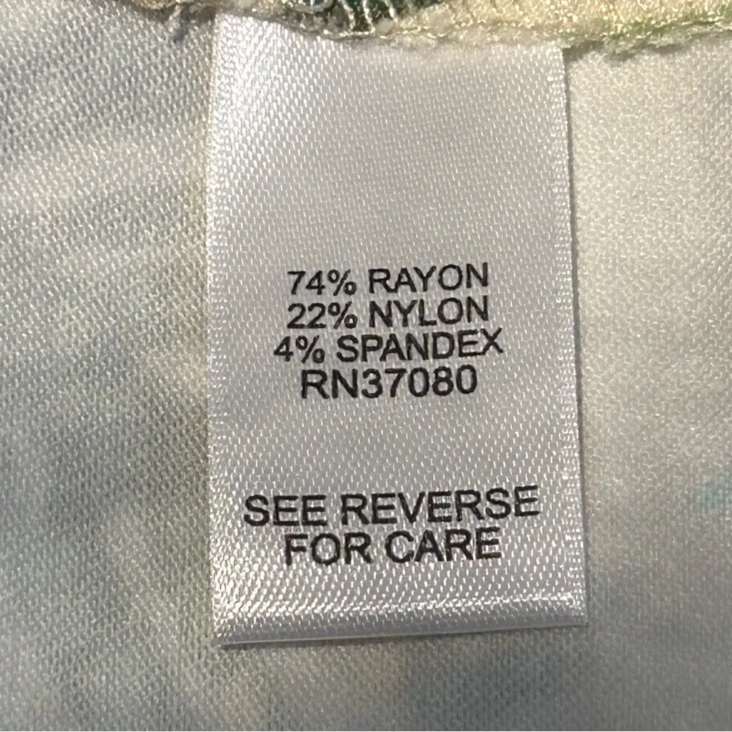 Cato Pull-On Stretch Ankle Pants Tropical Parrot Print NWT - Size 20W - Image 7