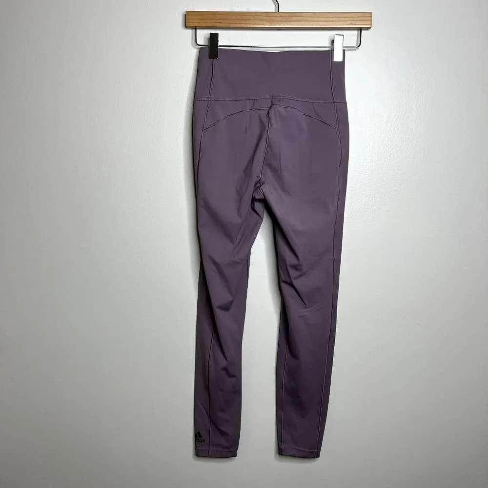 Adidas Lavender Purple Athletic Leggings - Image 3