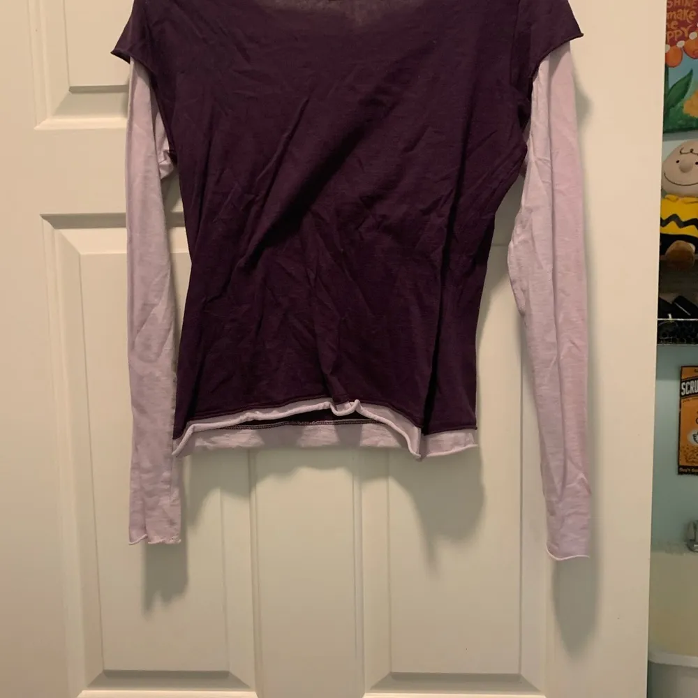 Purple Calvin Klein Shirt - Image 2