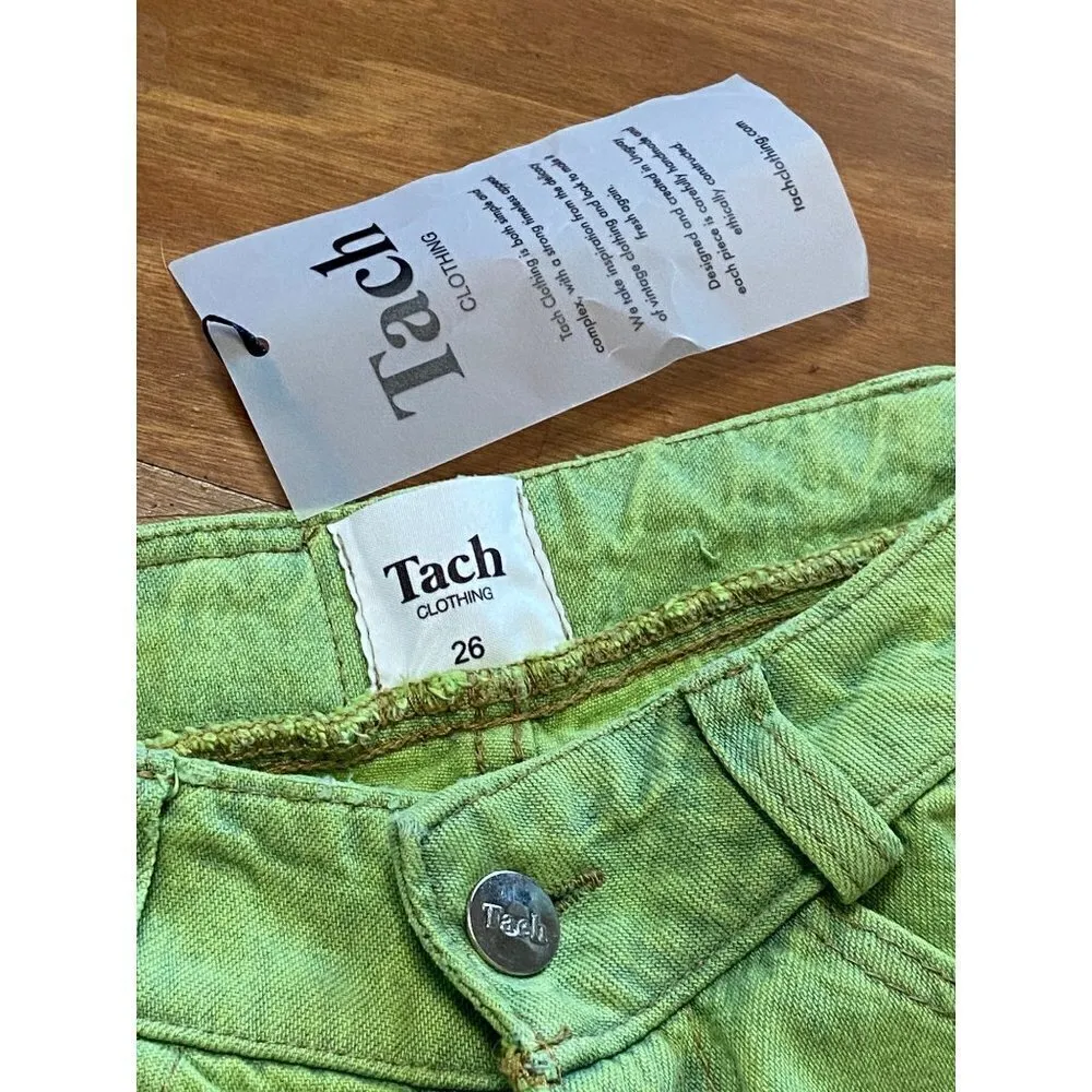 Tach Clothing Lubina Jeans in Green 26 New AS - Image 12