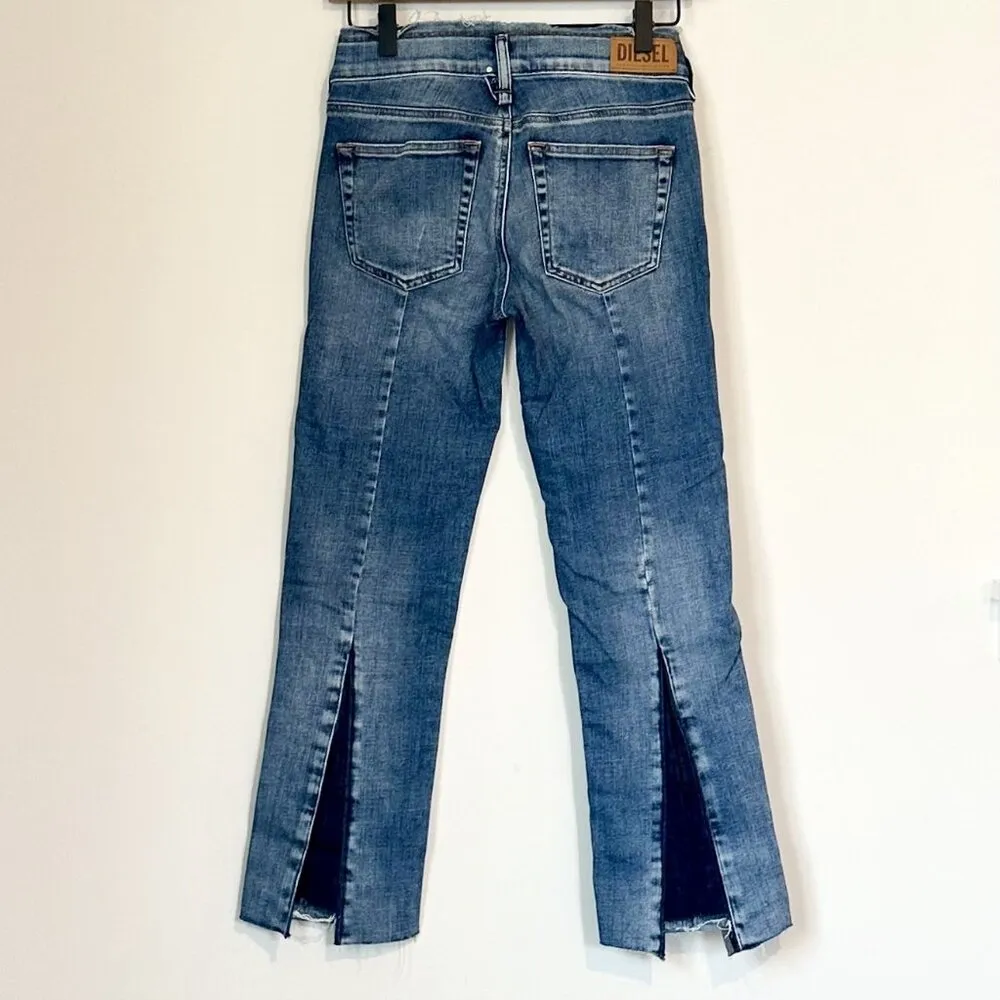 NWT Diesel Denim D-Ebbey Bootcut Low Waist Jeans - Size 24 - Image 5