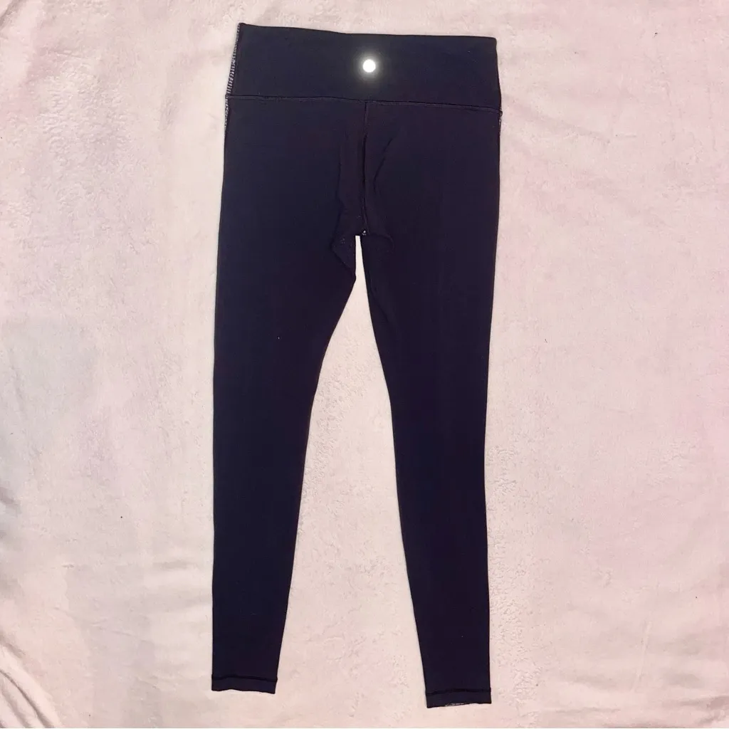 LULULEMON Wunder Under Pant in Bead Envy Silver Spoon Multi / Deep Coal size 6 - Image 7