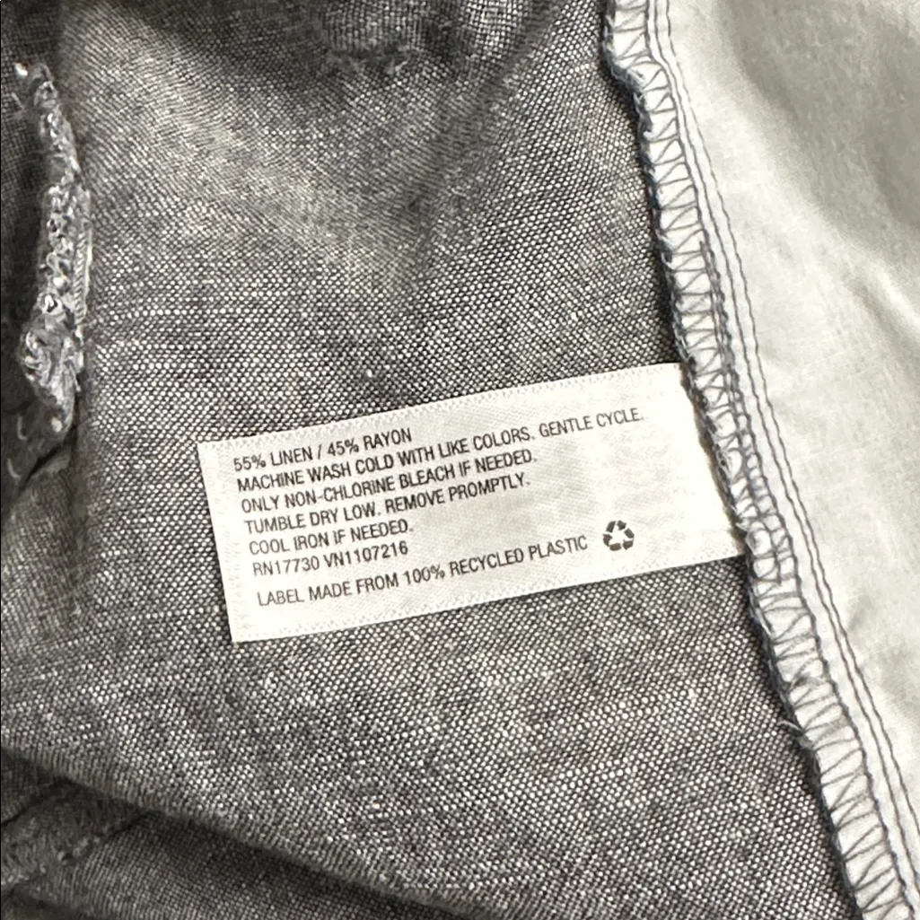 A New Day High-Rise Pleat Front Straight Leg Ankle Pants NEW Gray Size 16 - Image 11