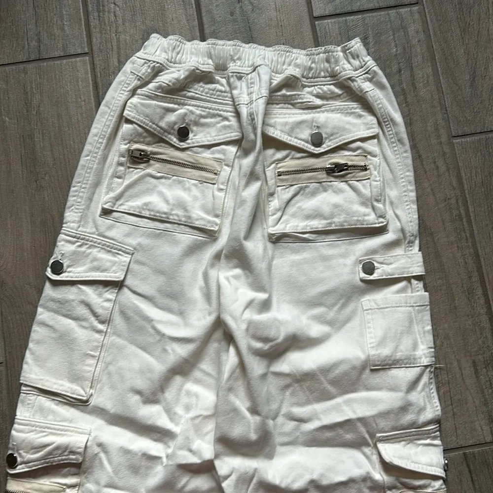 EB denim white pants Size L - Image 5