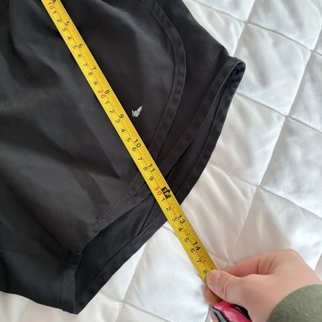 Nike Womens Dri-Fit Running Shorts Womens Size XS Black Drawstring Liner - Image 3