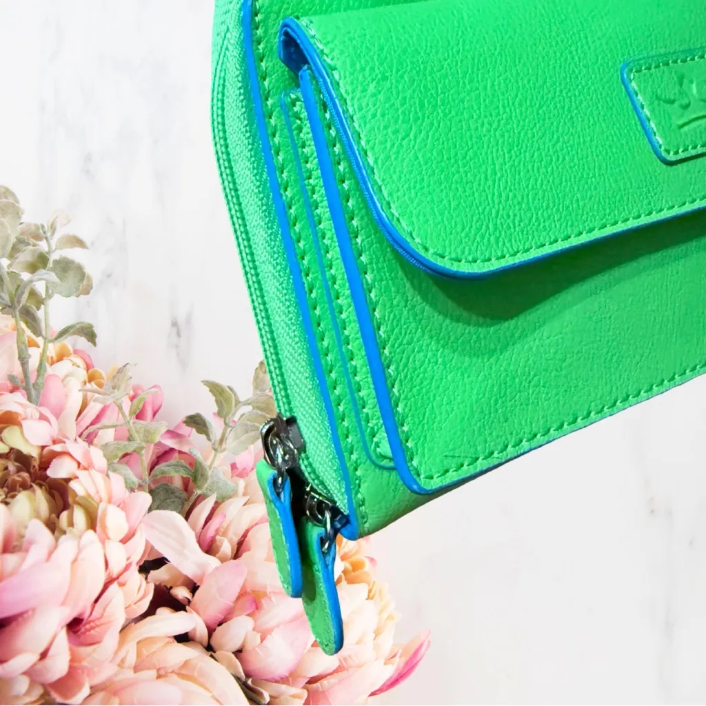 Baekgaard Ultimate Travel Crossbody Wallet Green - Image 4