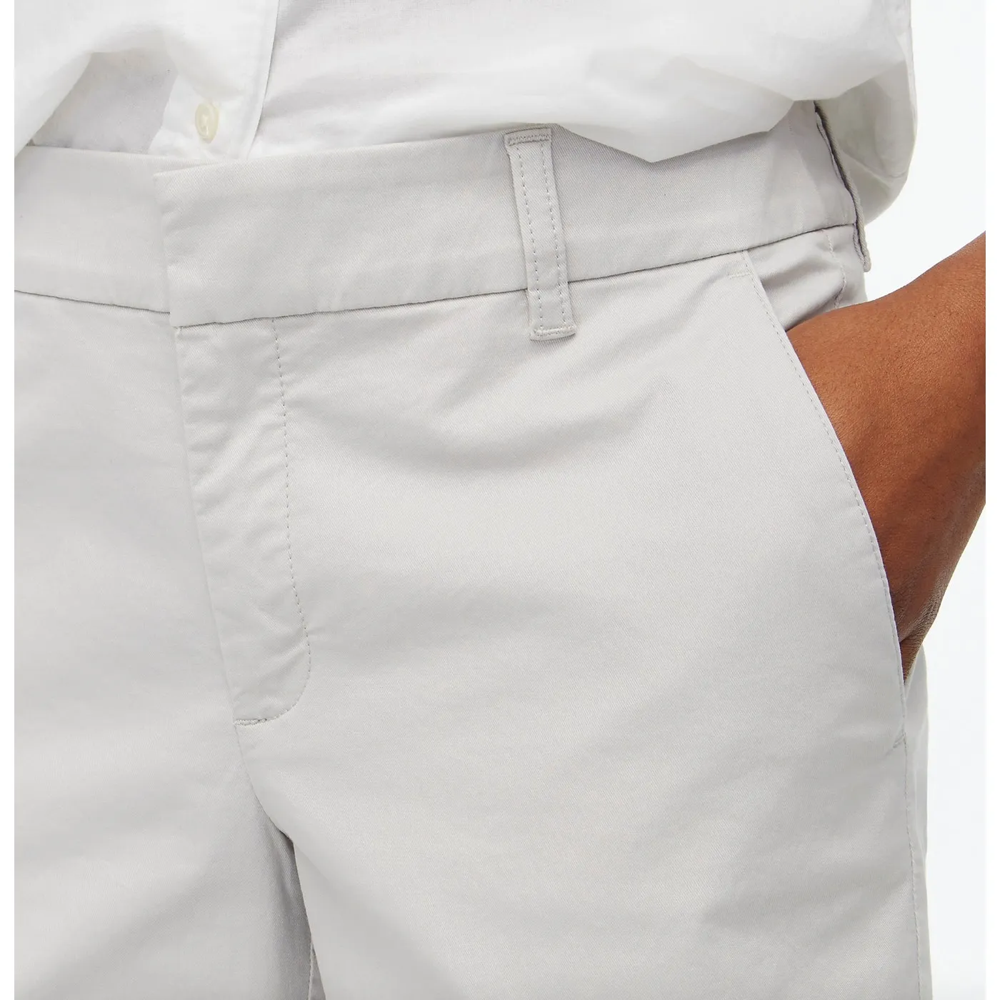 J.Crew 9" Frankie Bermuda Chino Short Cotton Mid Rise Oyster Grey US 12 NWT - Image 3