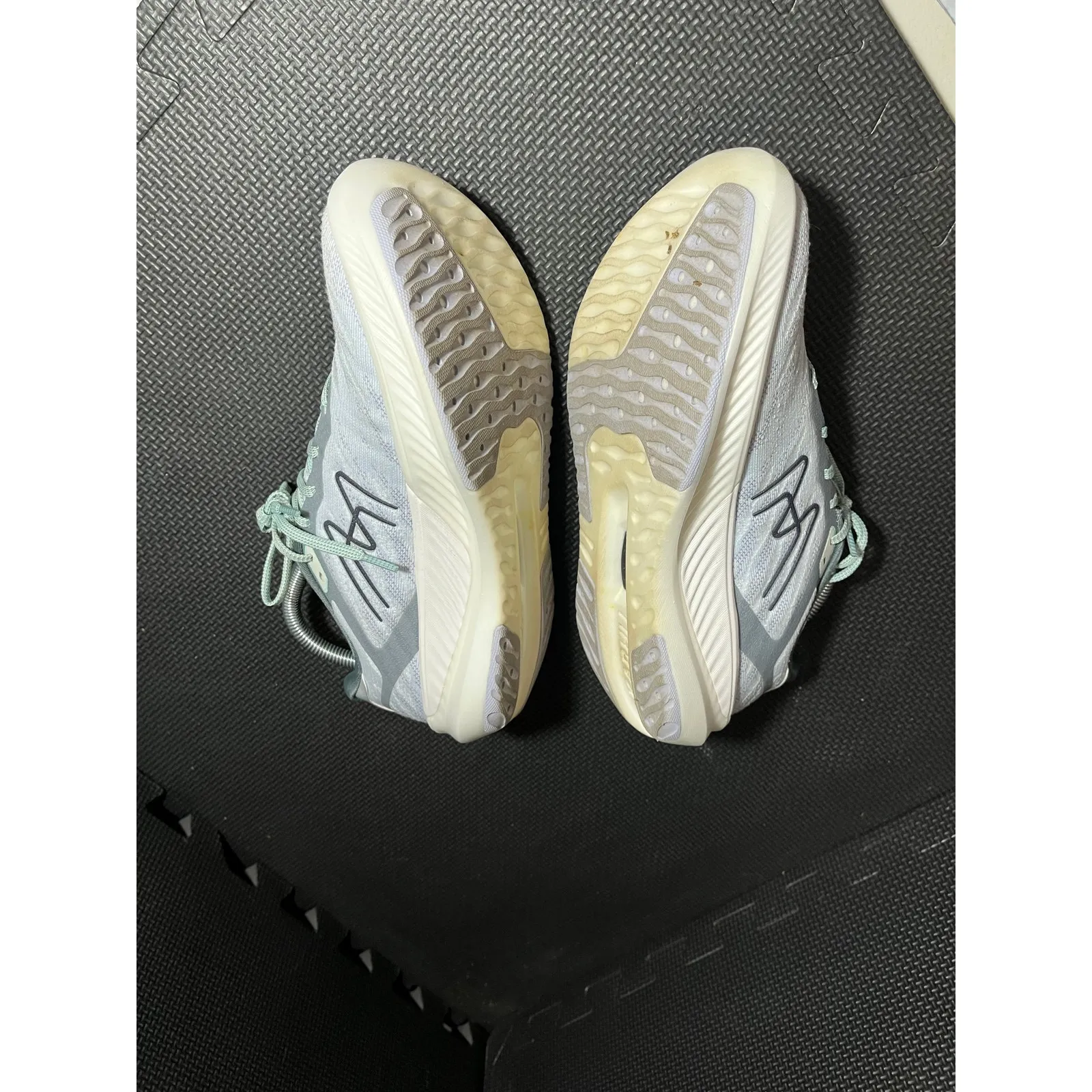 Karhu Fusion 4.0 Ortix Women's size‎ 9 Running Shoes ‘SKYWRITING / JADE’ Sneaker Gray - Image 3