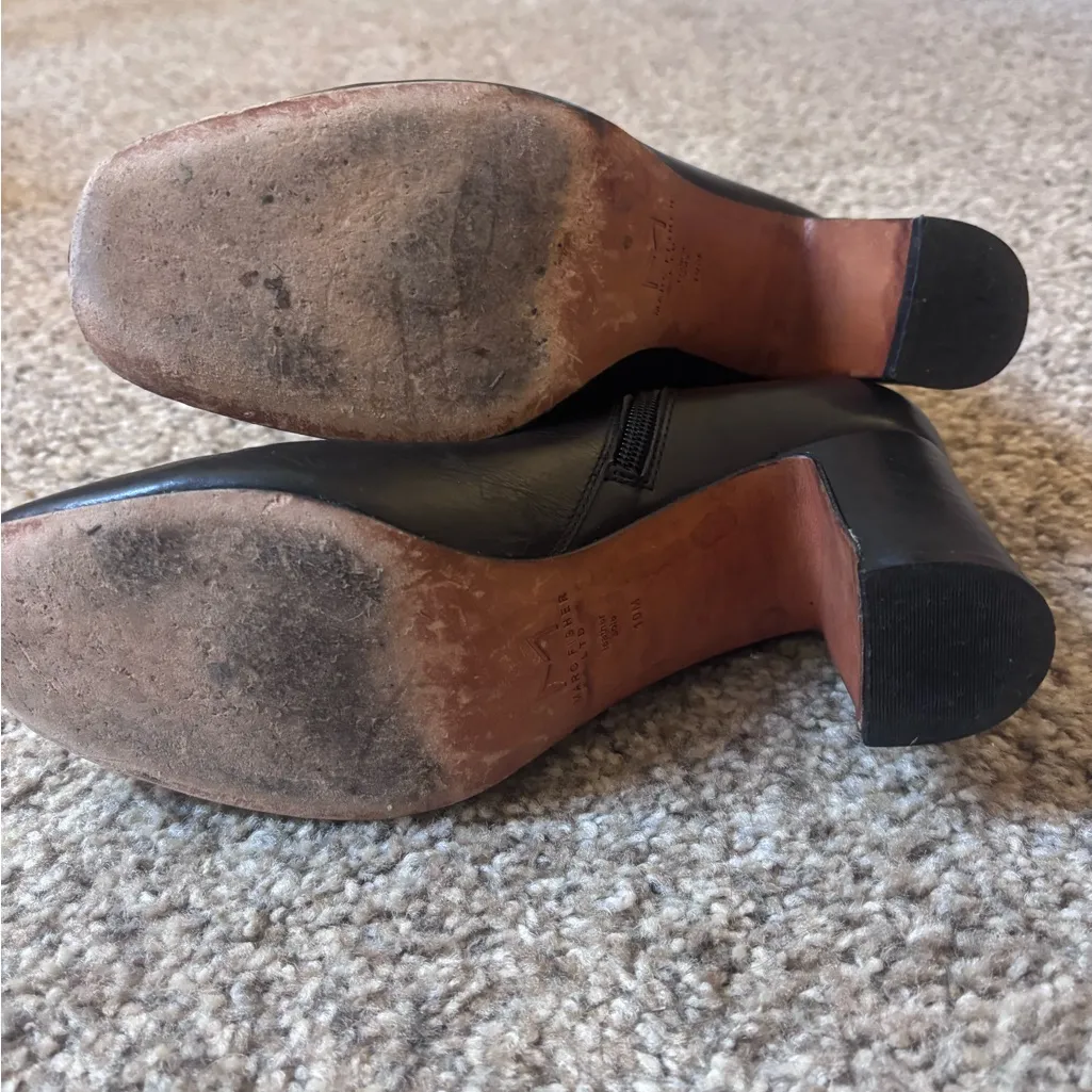 Marc Fisher Black Heeled Boots - Image 5