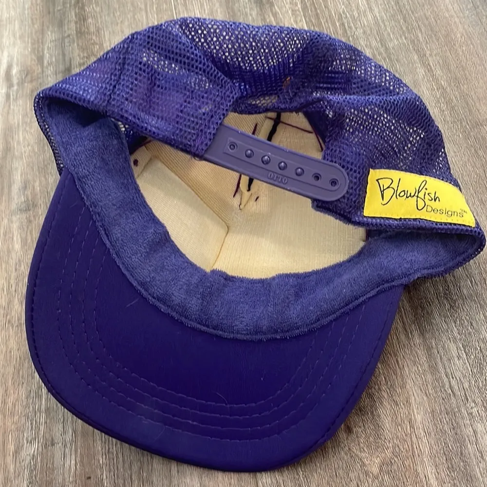 Elk Mountain Expeditions purple trucker hat - Image 5