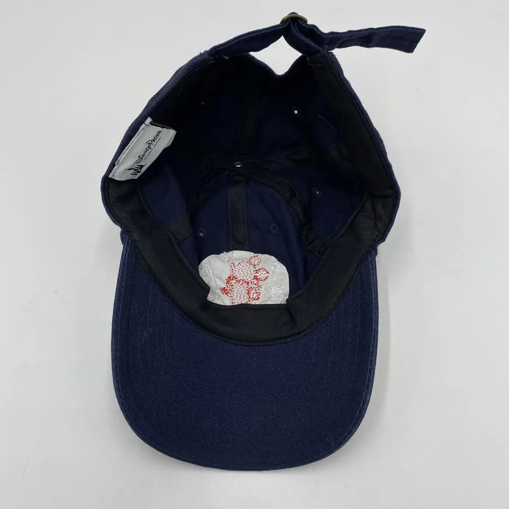 Disney Parks Unisex Navy Mickey Mouse Embroidered Adjustable Baseball Cap - Image 5