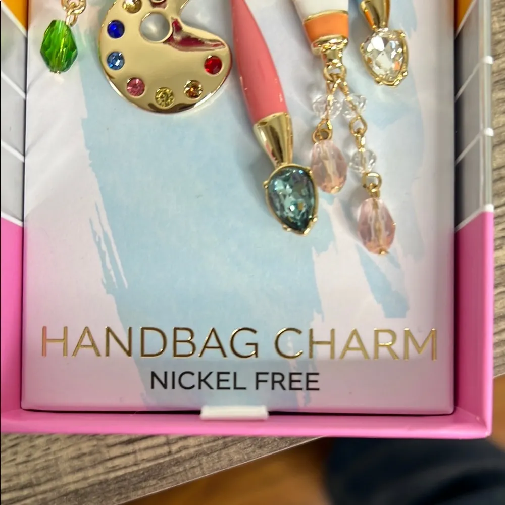 True to Form | Artist Bag Charm 🖌️🎨 Gold - Image 4