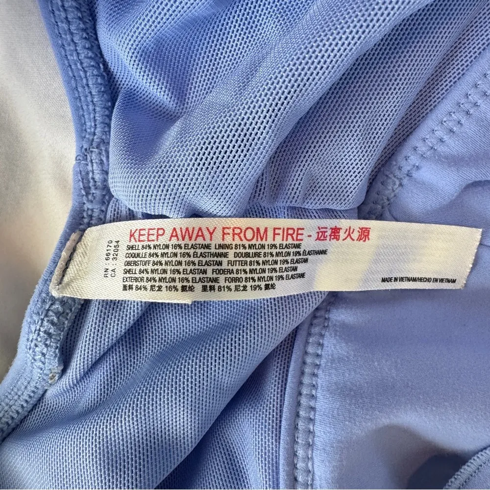 Free People Movement 24/7 Reversible Crop Blue - Image 6