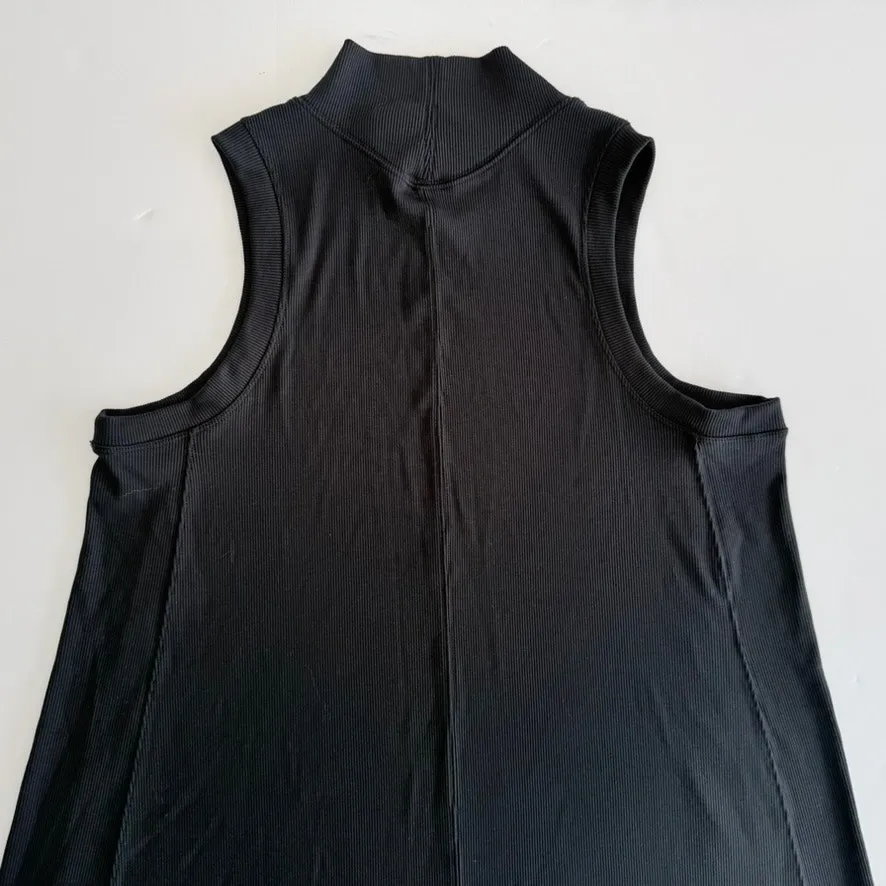 Lululemon Gone for the Week Dress Black Modal Size 12 Swing Loose Sleeveless - Image 4