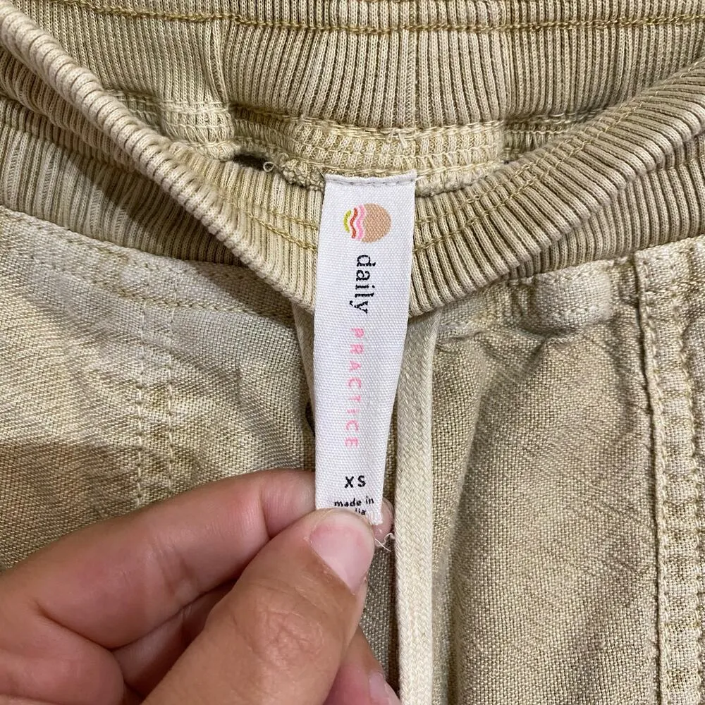 Anthropologie Daily Practice The Evergreen Pants Sz XS - Image 5