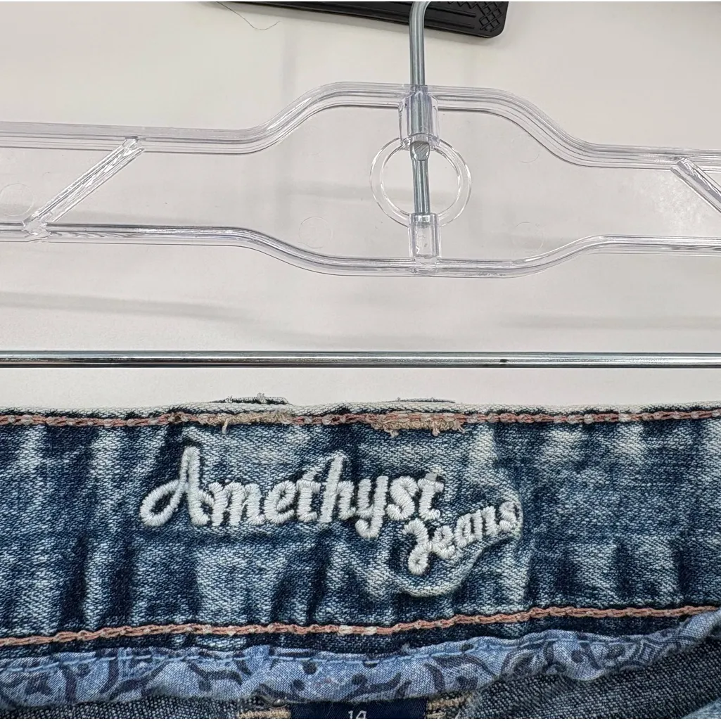 Amethyst jean button fly‎ shorts 14 - Image 3