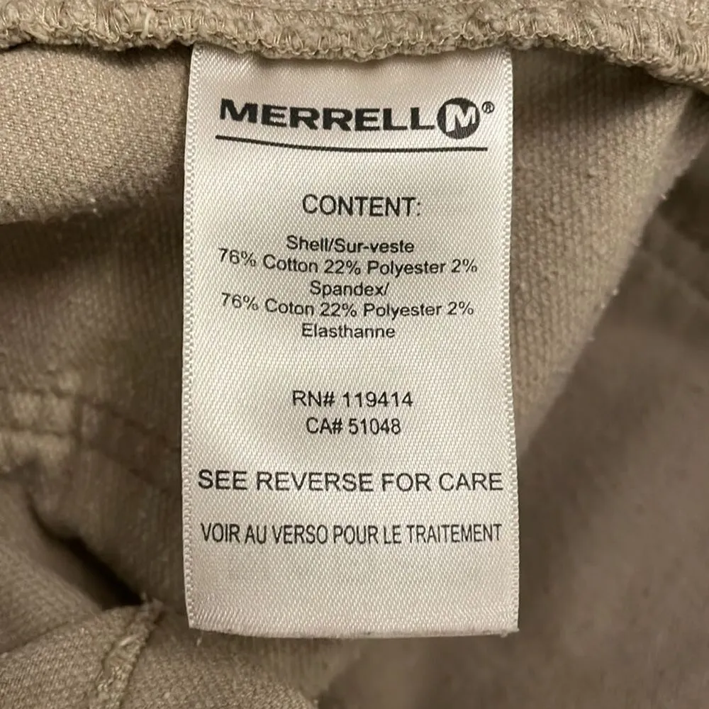 Merrell Tan Khaki Corduroy Straight Short Skirt Womens 6 Casual - Image 8