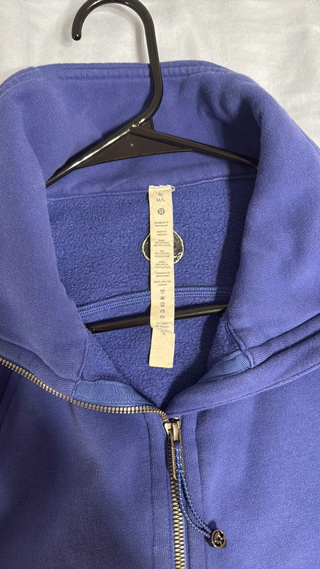 Scuba Funnel Neck Half Zip-up - Image 5