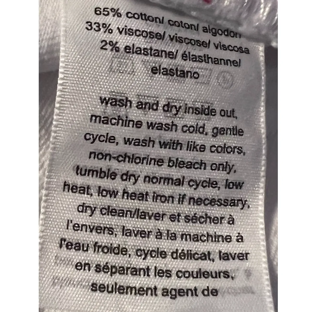 Tommy Hilfiger Women's White Shorts Size 6 12" Long x 14" Waist x‎ 9 1/2" Rise - Image 4