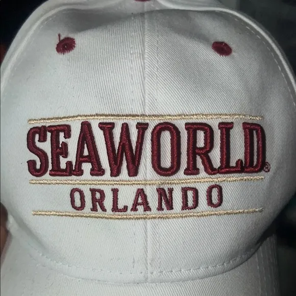 SeaWorld Orlando White Cap - Image 2